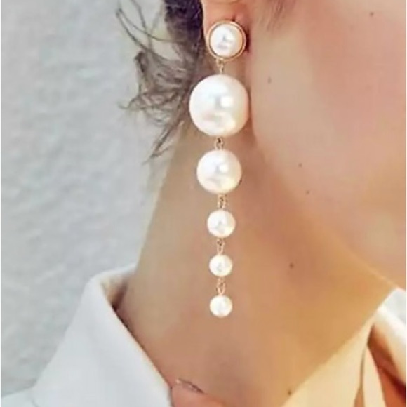 Pearl Earrings (clip-on)
(New) - Picture 3 of 10